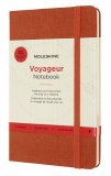 Записная книжка Moleskine Voyageur, Medium, оранжевая обложка Записная книжка Moleskine Voyageur, Medium, оранжевая обложка