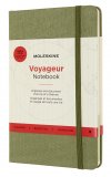 Записная книжка Moleskine Voyageur, Medium, зеленая обложка Записная книжка Moleskine Voyageur, Medium, зеленая обложка