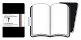 Записная книжка Moleskine Volant (нелинованная, 2 шт.), Large, черная Записная книжка Moleskine Volant (нелинованная, 2 шт.), Large, черная
