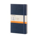 Записная книжка Moleskine Classic (в линейку), Large, темно-синяя Записная книжка Moleskine Classic (в линейку), Large, темно-синяя